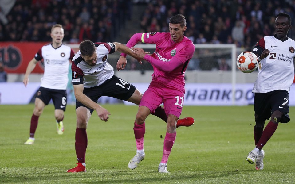 Лудогорец приема Мидтиланд в последен сблъсък от груповата фаза на