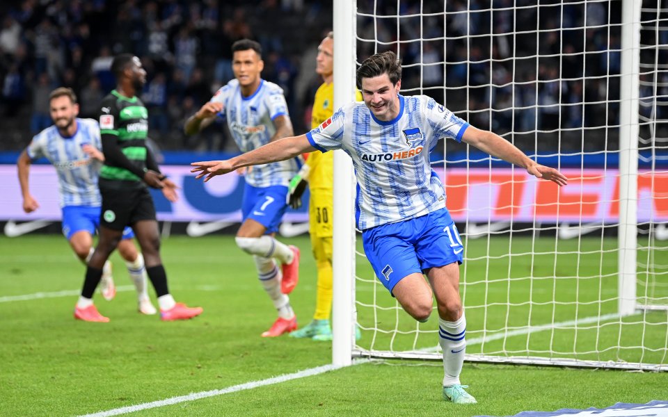 Отборът на Херта записа очаквана победа над опашкаря Гройтер Фюрт