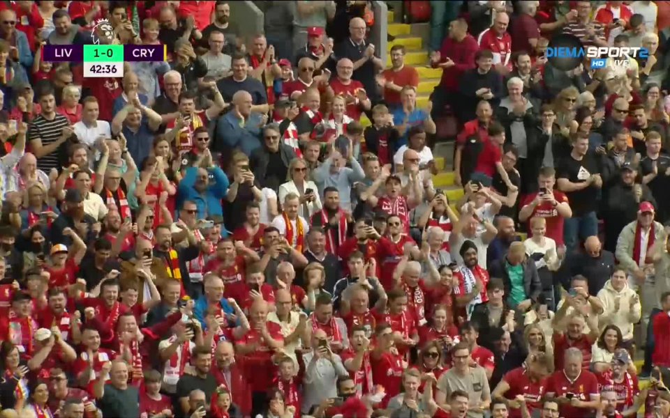 Ливърпул - Кристъл Палас 3:0 /репортаж/