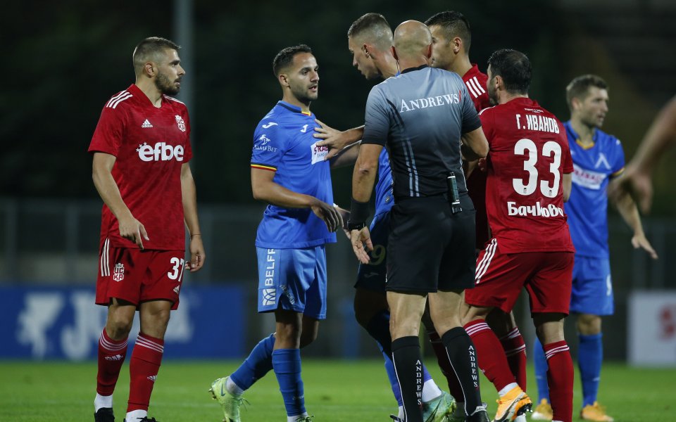 ЦСКА 1948 ще внесе жалба срещу съдийството на мача с