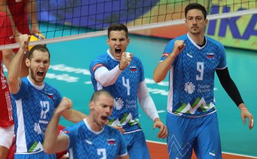 Словения е първият финалист на Европейското първенство по волейбол за