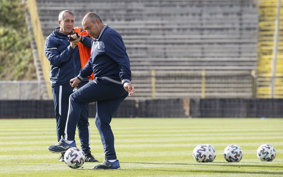 Последната тренировка на Левски преди дербито с ЦСКА ще бъде