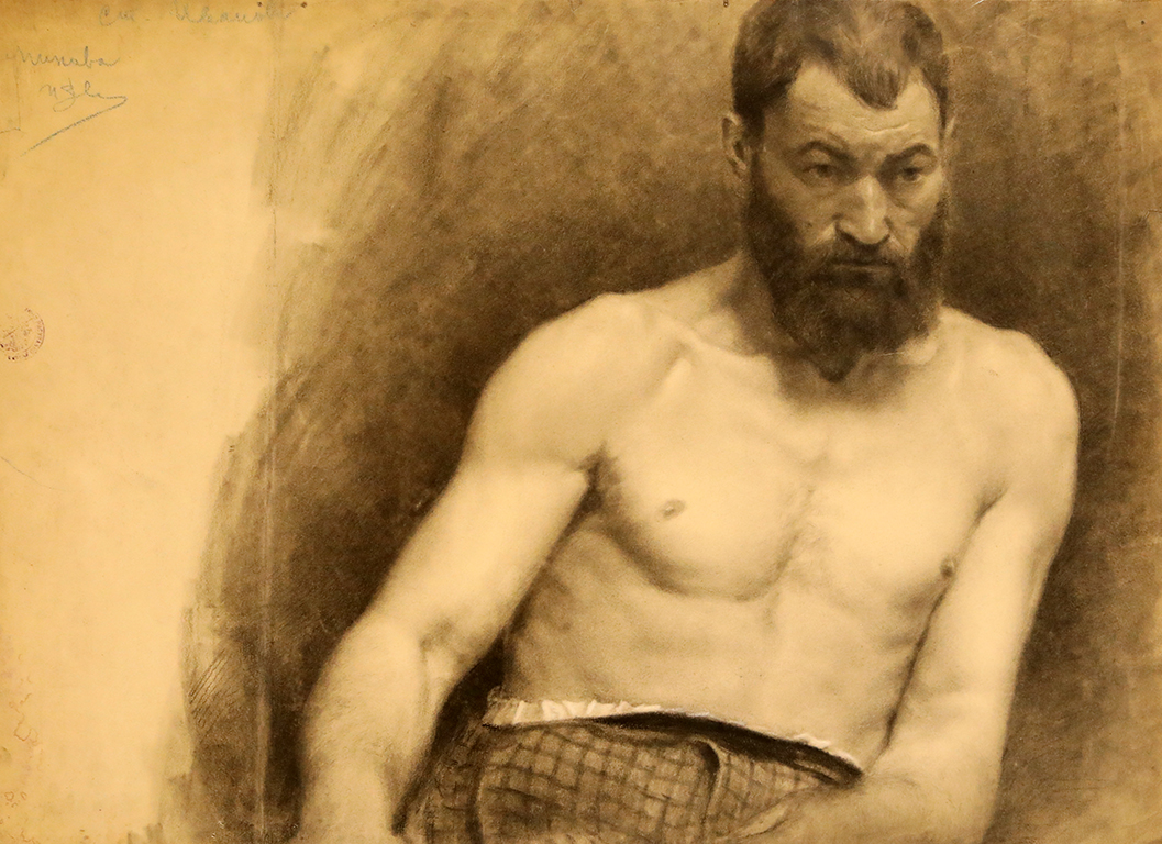 <p>Стефан Иванов (1875-1951) Етюд - голо тяло 1900 г.</p>