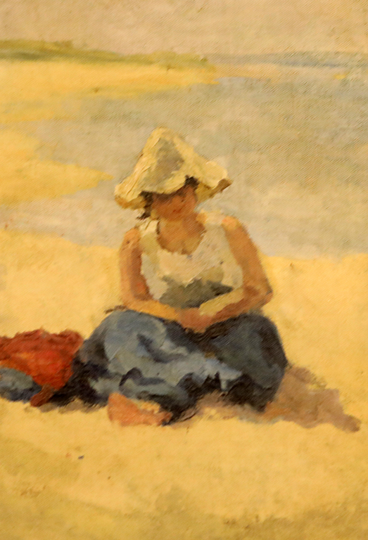 <p>Асен Белковски (1879-1957) Момиче 1900 г.</p>