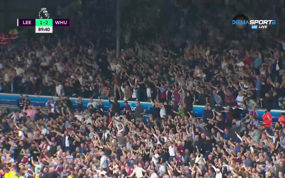 Лийдс - Уест Хем 1:2 /репортаж/
