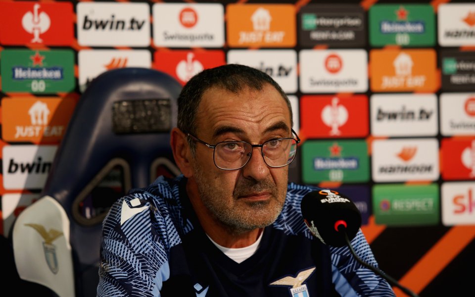 Наставникът на Лацио Маурицио Сари не е съгласен с критиките