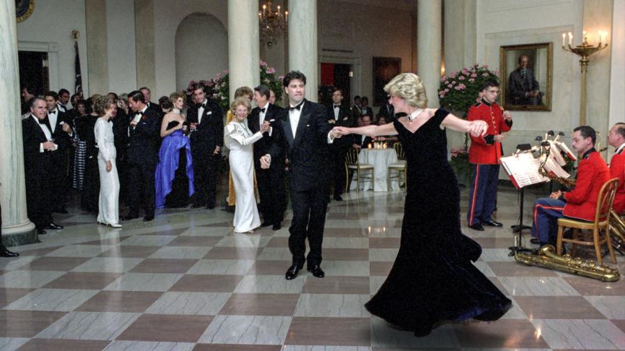 Принцеса Даяна танцува с Джон Траволта в Белия дом