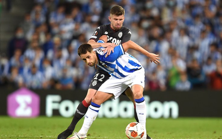 Реал Сосиедад измъкна равенството срещу Монако