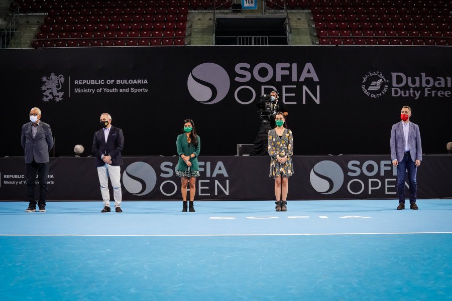 Награждаване на Sofia Open 20211