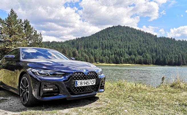  STOP & GO: Центърът на тежестта на автомобила е снижен с 21 мм, задната диря е по-широка с 23 мм по отношение на Серия 3 Седан; хармонично систематизиране на тежестта сред осите в съответствие 50:50 