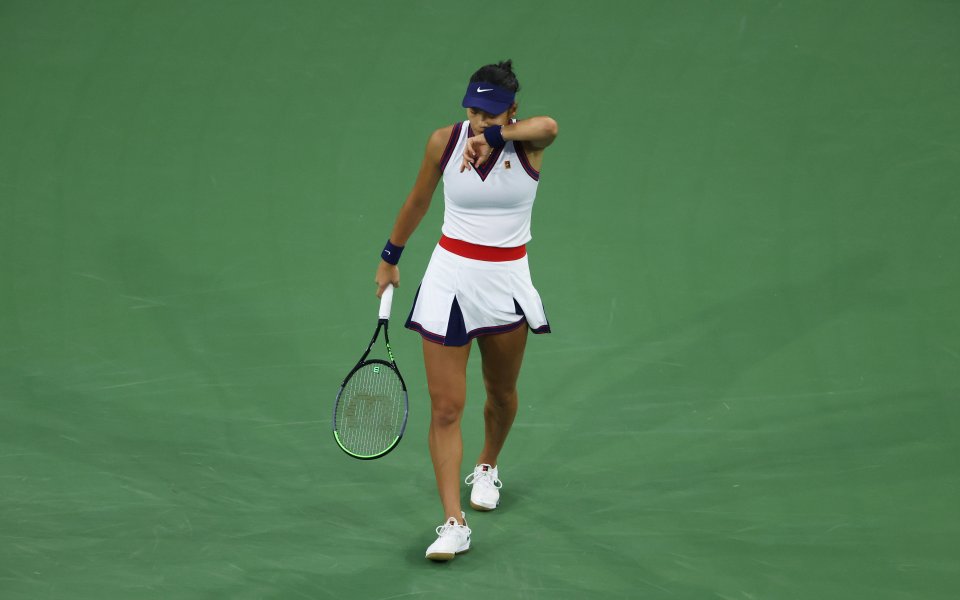Шампионката от US Open Ема Радукану се оттегли от участие