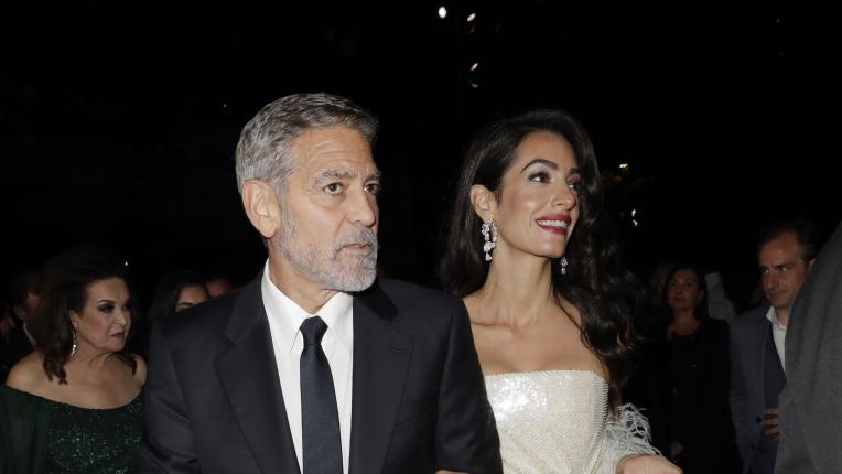  Амал и Джордж Клуни блестят по време на Лондонския кино фестивал 