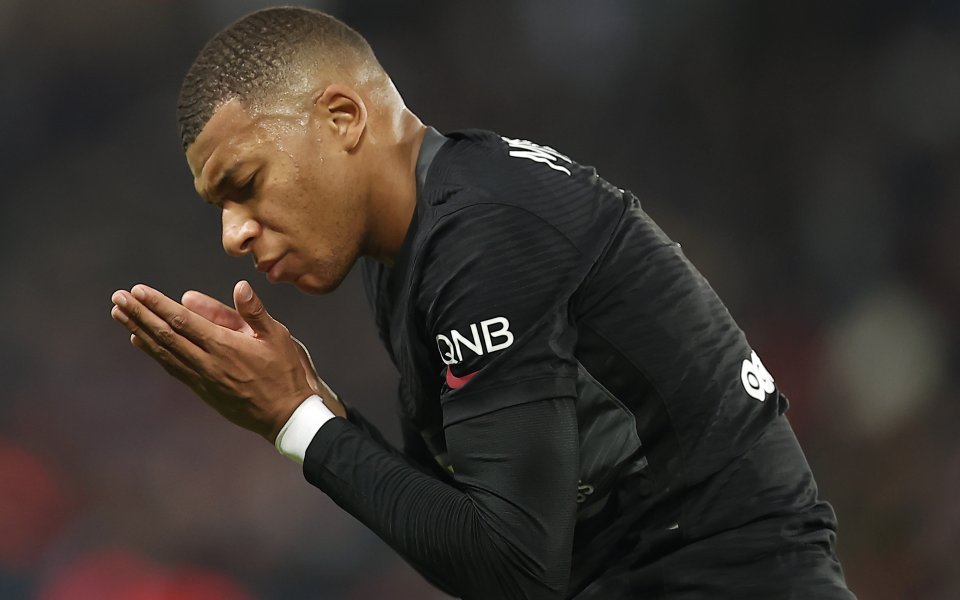 Голмайсторът на Пари Сен Жермен Килиан Мбапе със сигурност ще