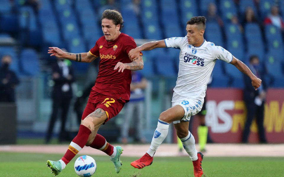 Халфът на Рома Николо Дзаниоло няма да играе в следващите