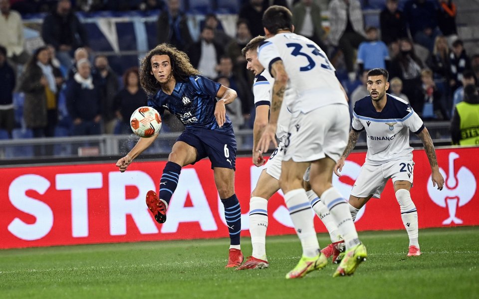 Отборите на Лацио и Олимпик Марсилия играят при в сблъсък