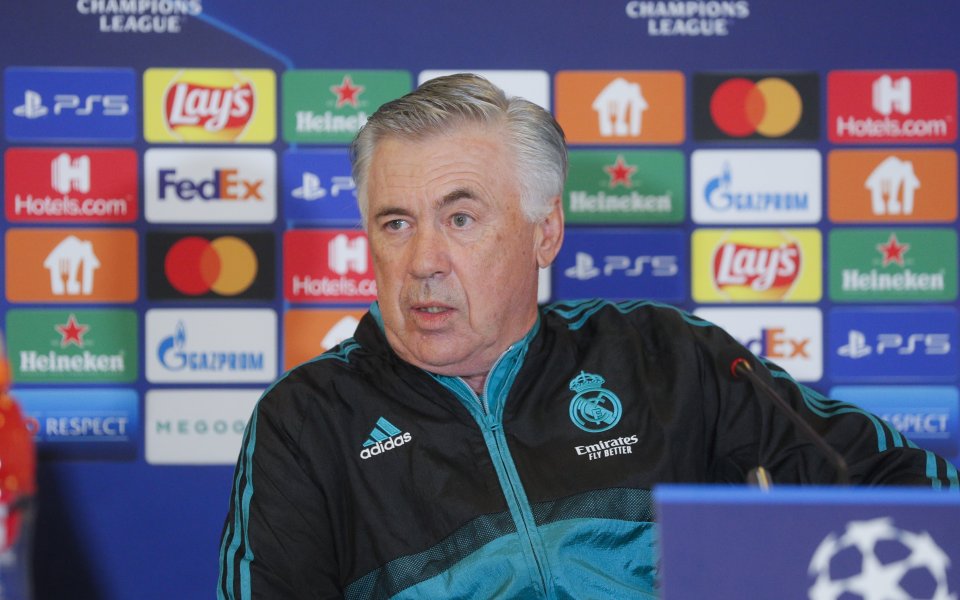 Наставникът на Реал Мадрид Карло Анчелоти говори преди &bdquo;Ел Класико&ldquo;