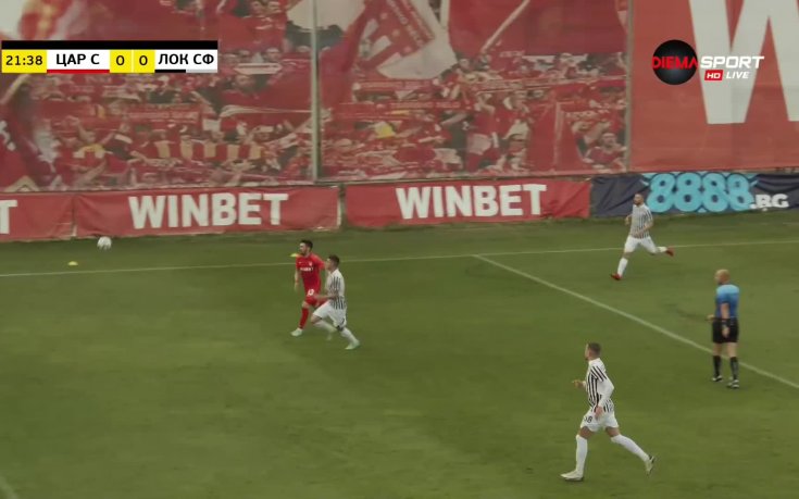 Царско село - Локомотив София 0:0 /първо полувреме/