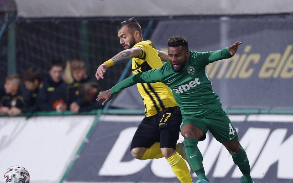 Ботев Пловдив и Лудогорец играят при резултат 1:1 в мач