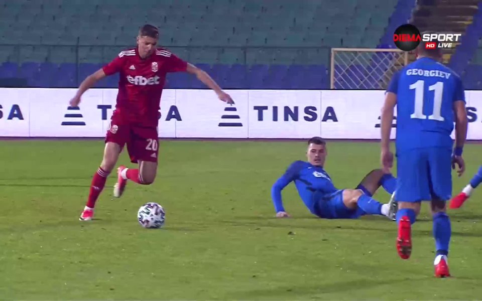 Ивайло Чочев върна ЦСКА 1948 в мача срещу Арда. Халфът