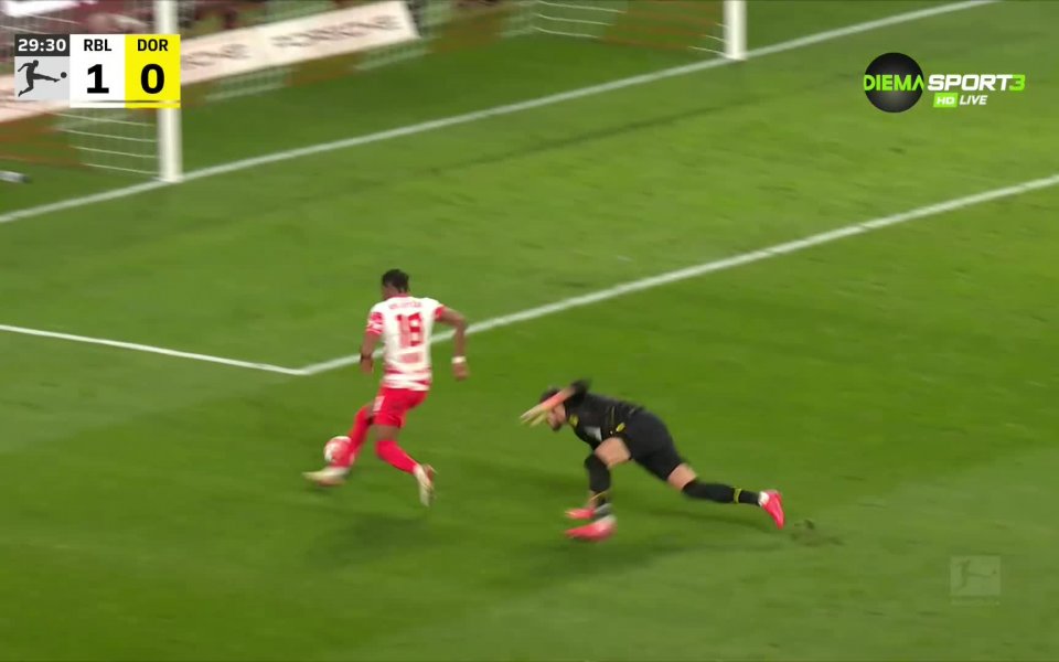 РБ Лайпциг - Борусия Дортмунд 2:1 /репортаж/