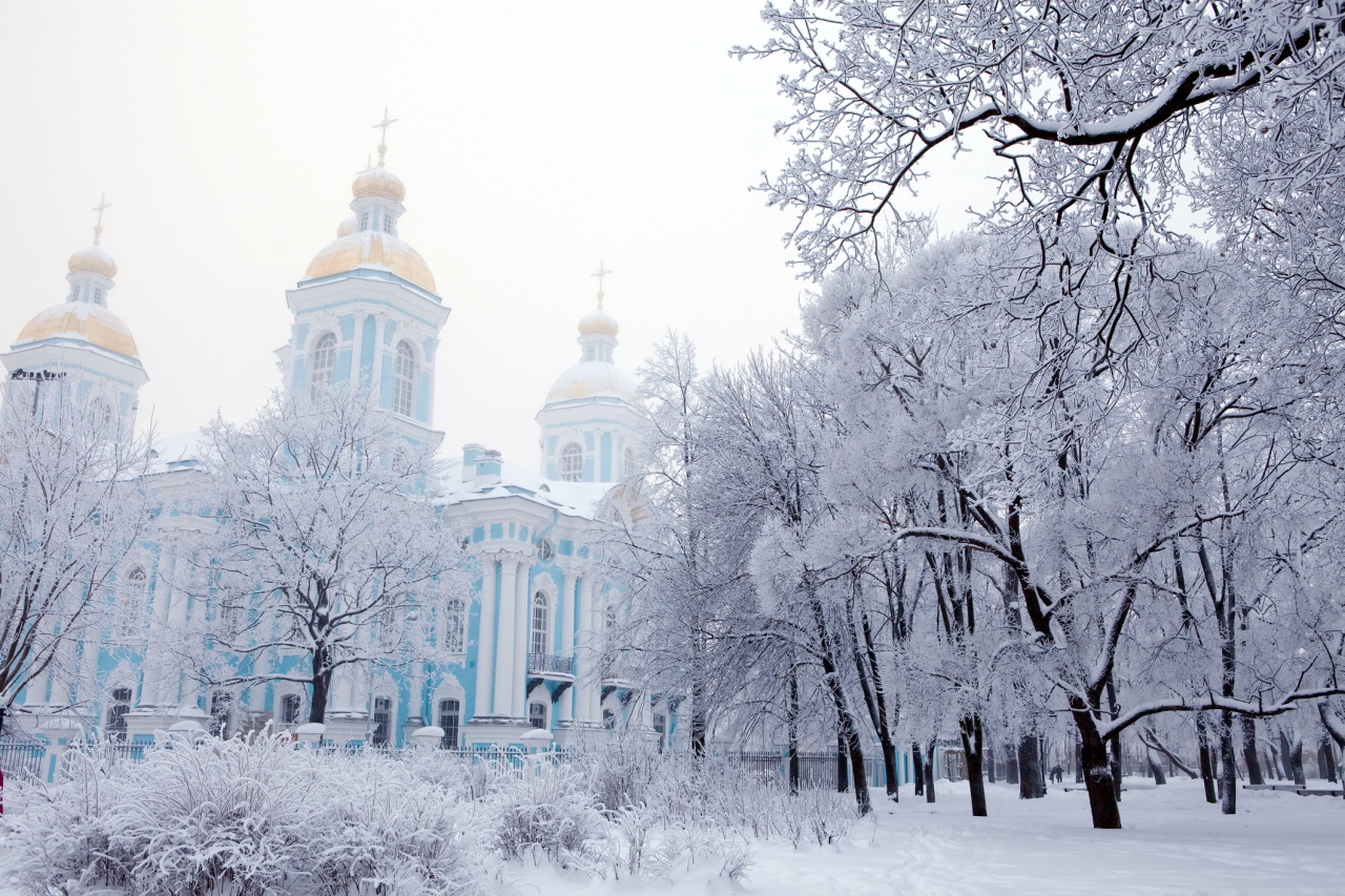 <p><strong>Санкт Петербург</strong></p>

<p>Руският град е покрит със сняг през зимата. Въпреки студа посетителите са очаровани от внушителните дворци, музеи, театри и други градски паметници.</p>