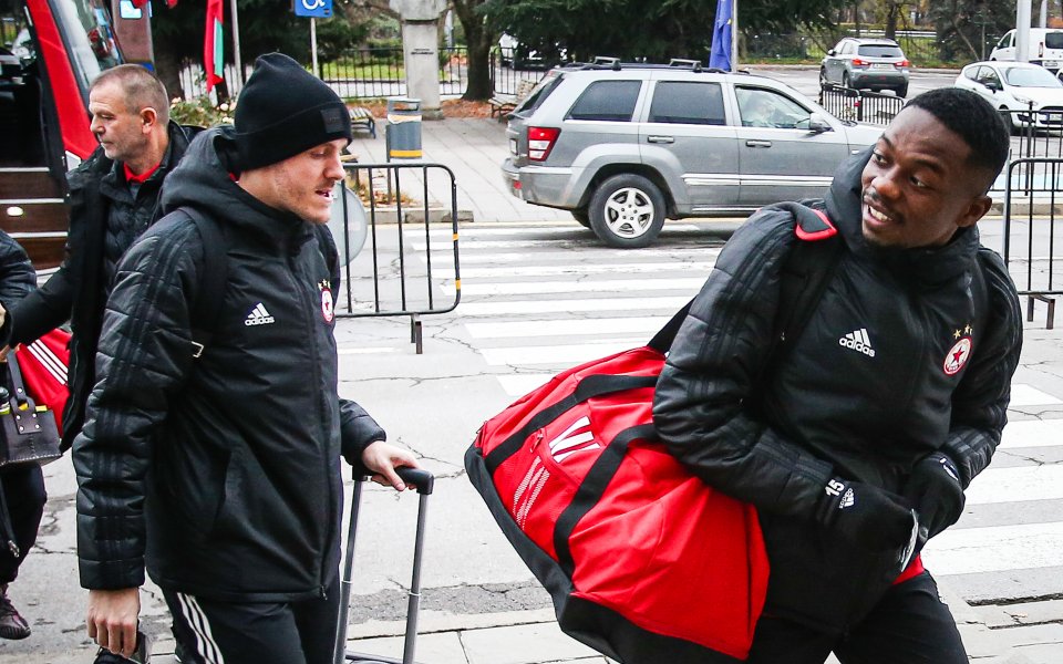 ЦСКА - заминаване за Норвегия