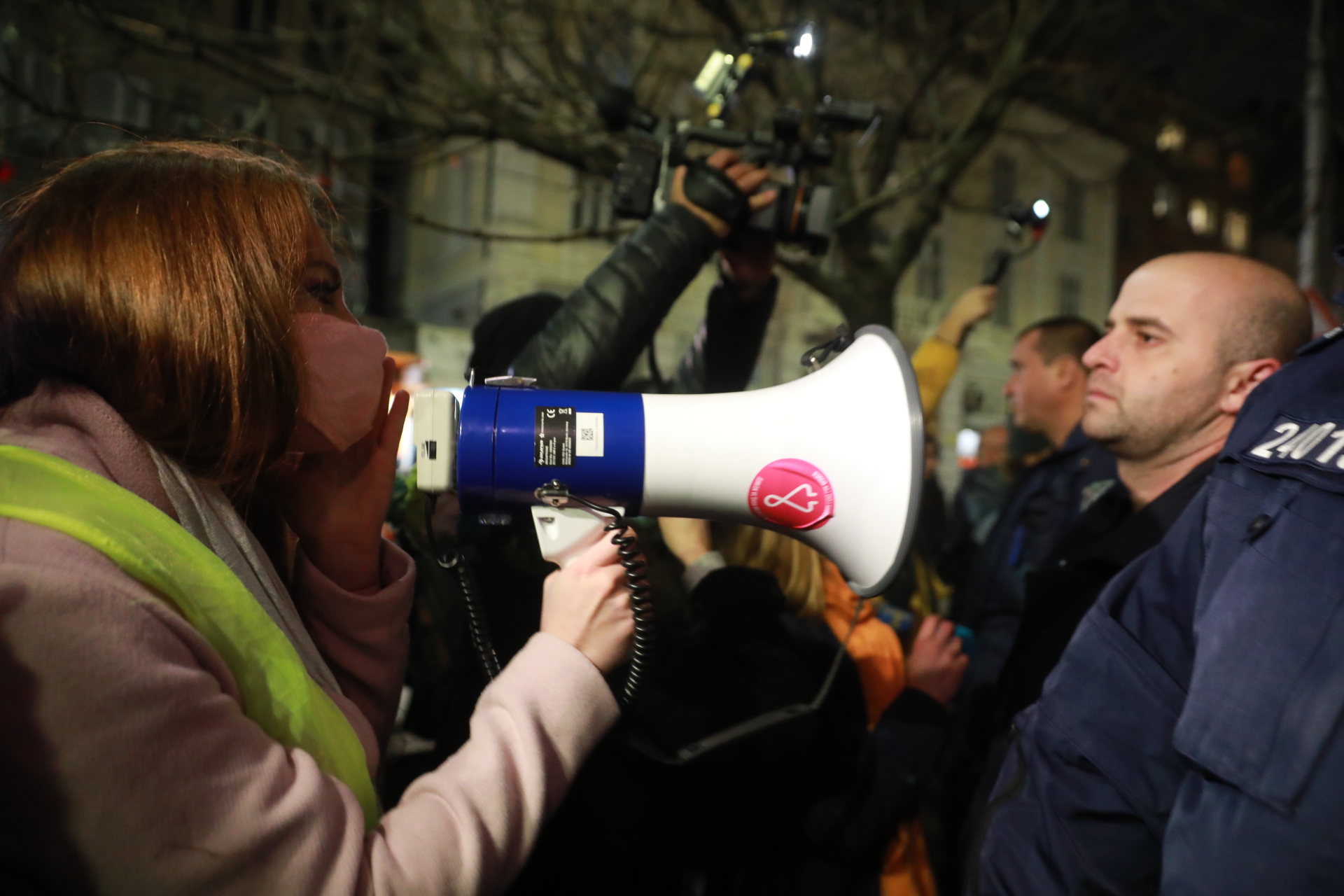 <p>Протест в София срещу насилието над жени</p>