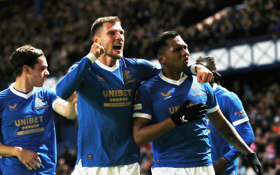 Отборът на Рейнджъс надви Спарта Прага с 2:0 в мач