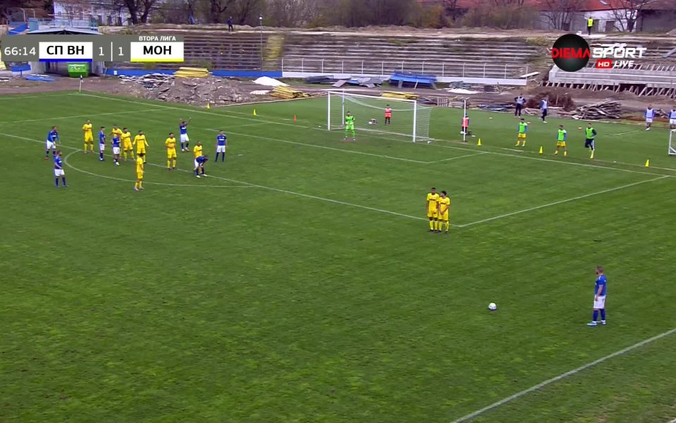 Спартак Варна - Монтана 2:1 /репортаж/