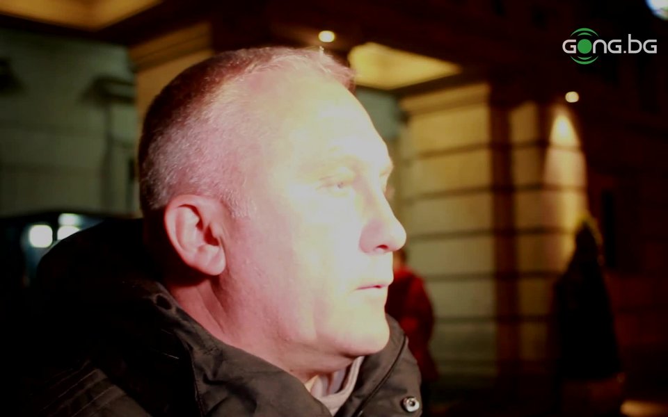 Наставникът на ЦСКА 1948 говори пред медиите след срещата между