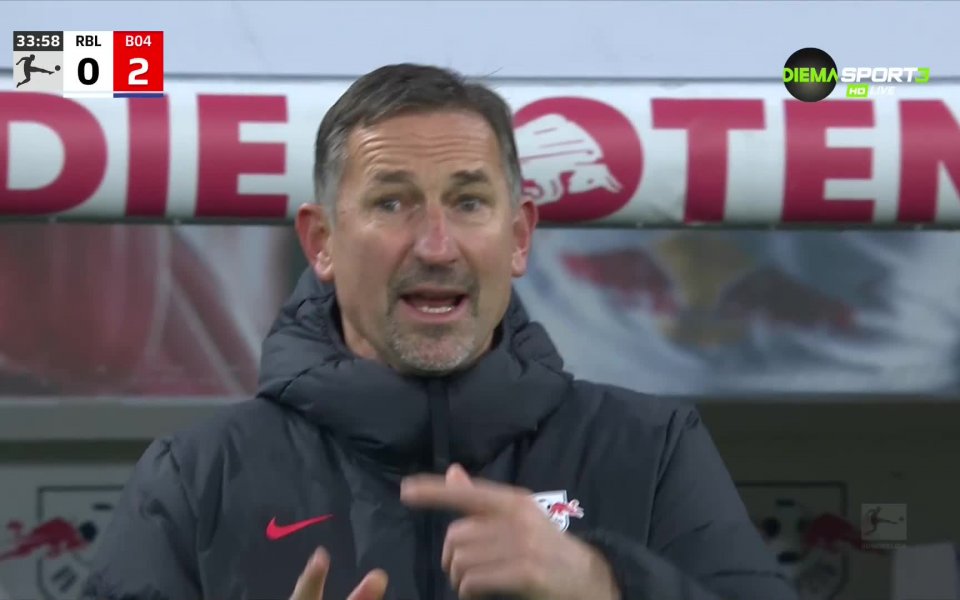 Муса Диаби удвои аванса на Байер Леверкузен срещу РБ Лайпциг.