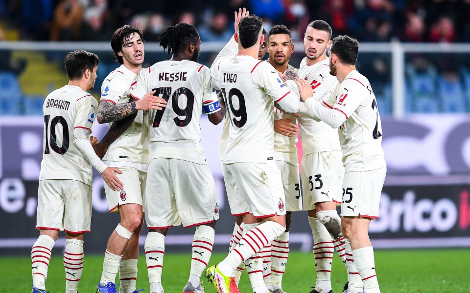 Милан победи с класическия резултат 3:0 Дженоа при гостуването си