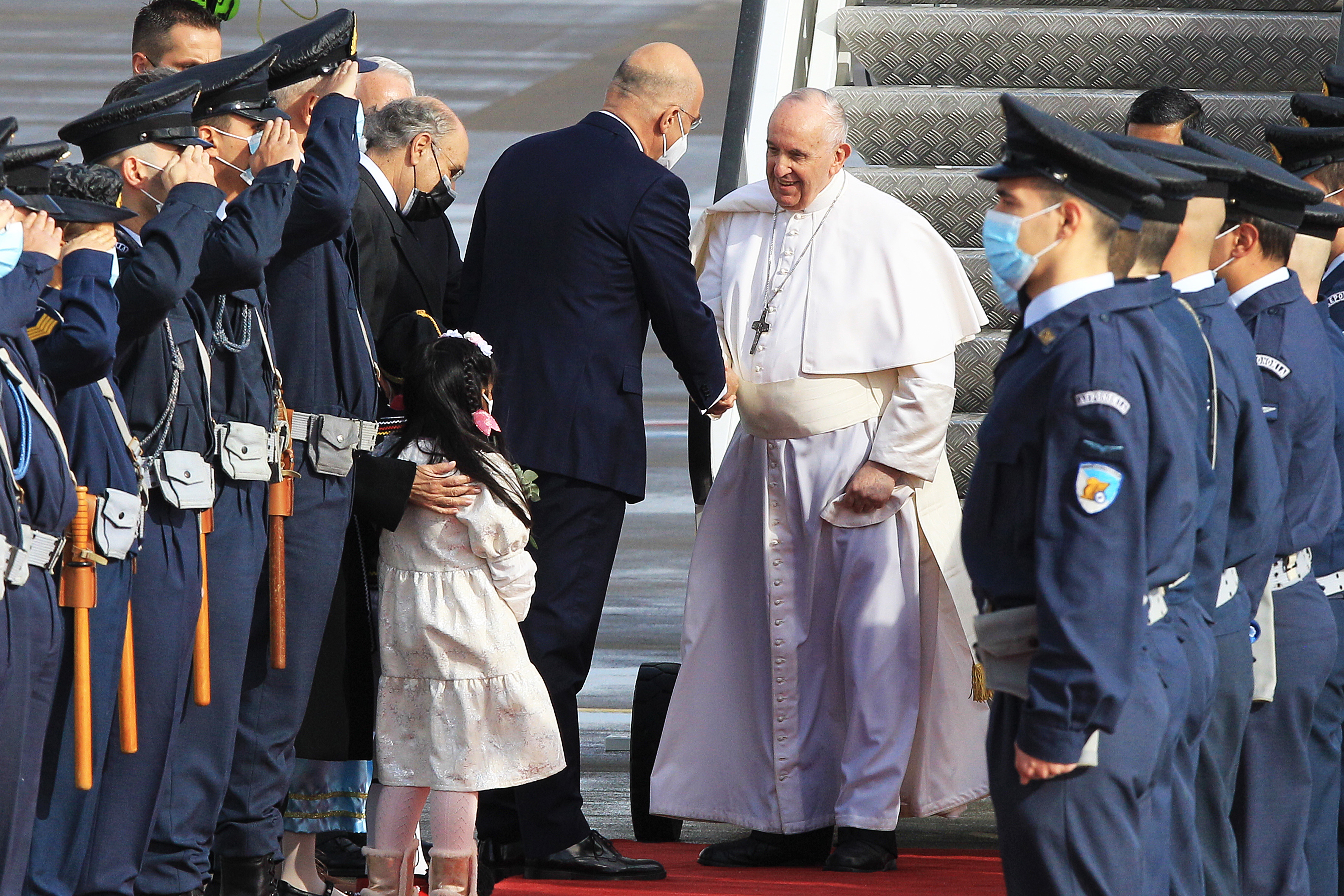 <p>Папа Франциск на посещение в Гърция</p>