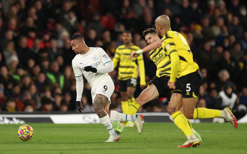 Уотфорд - Манчестър Сити, Висша лига