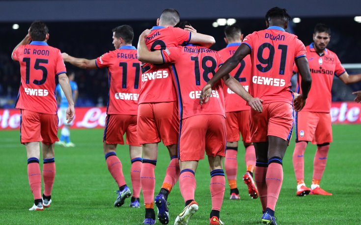 Аталанта излъга Наполи в голово шоу