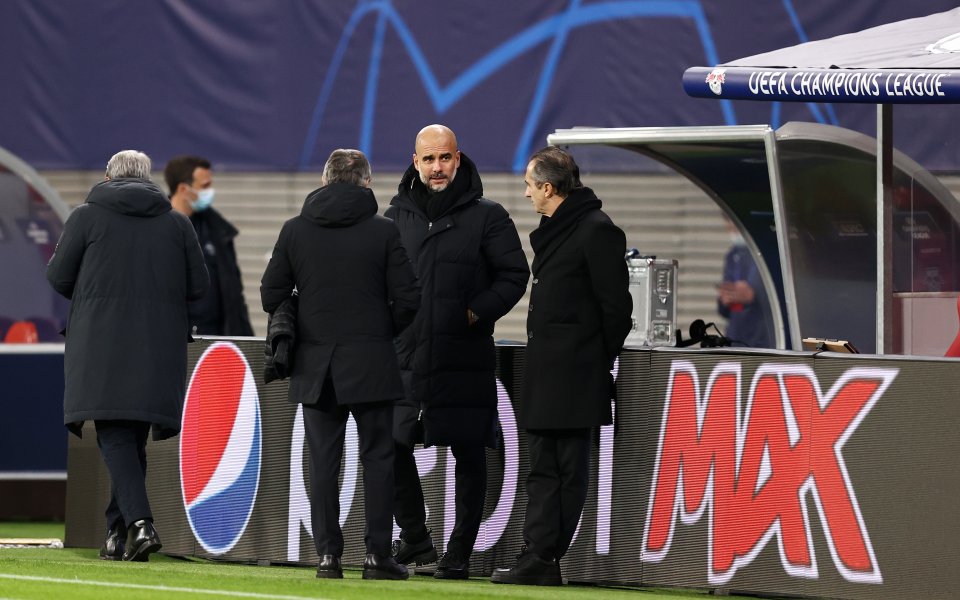 РБ Лайпциг - Манчестър Сити 2:1 / Шампионска лига, група А, шести кръг, 07.12.2021 г.