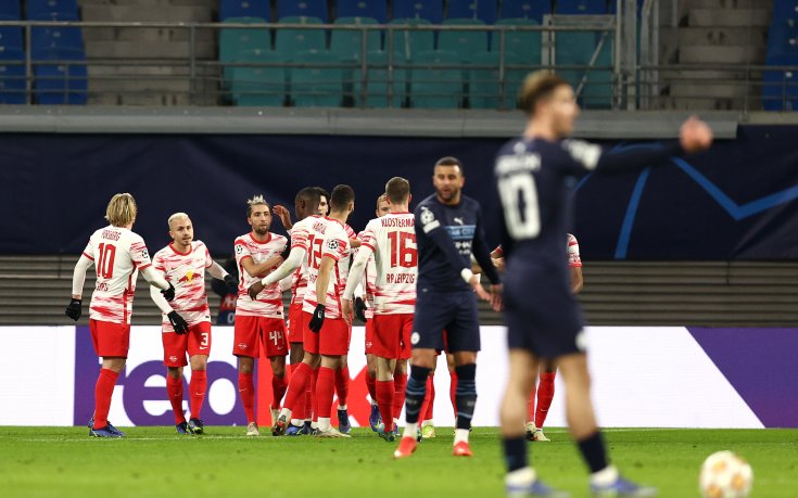 РБ Лайпциг удари незаинтересован Ман Сити и си гарантира мястото в Лига Европа