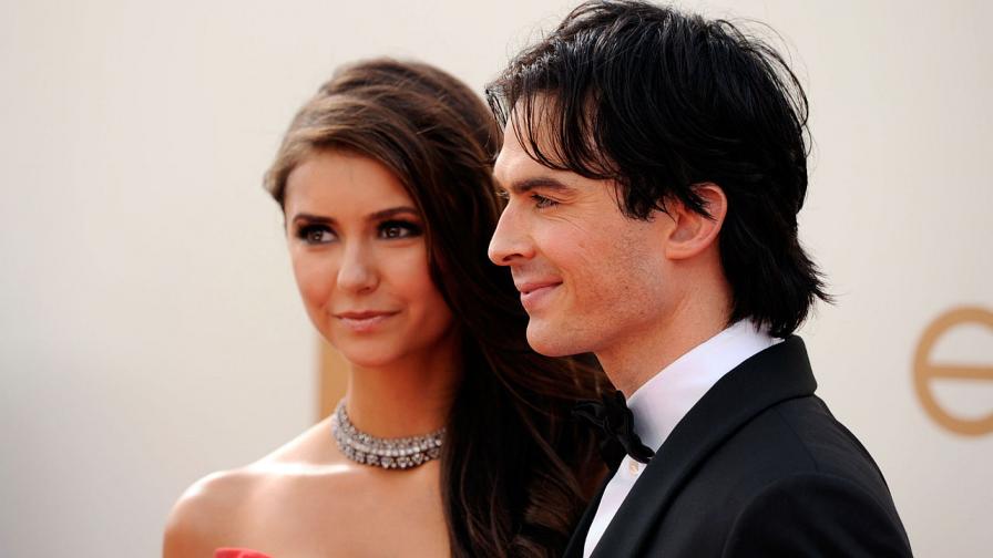 Нина Добрев и Иън Сомърхолдър