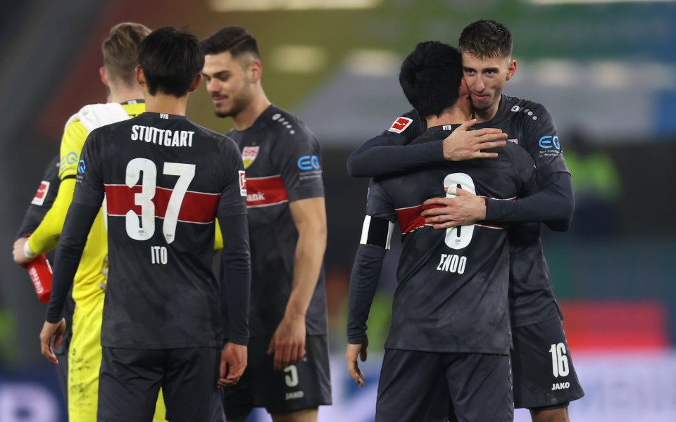 Щутгарт излезе от зоната на изпадащите след победа с 2:0