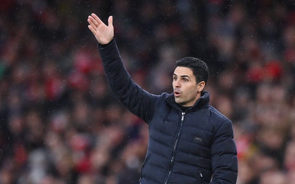 Мениджърът на Арсенал Микел Артета не пожела да обясни какво