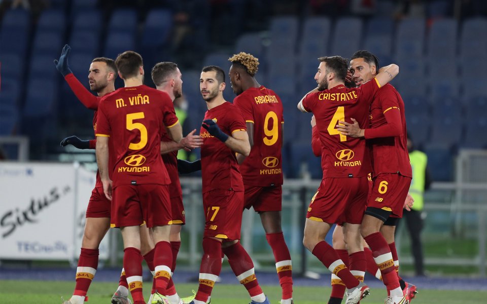 Отборът на Рома надви Специя с 2:0 в мач от