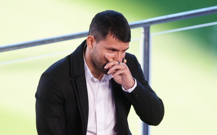 Съсипаха Агуеро след обещанието му да си отреже топките