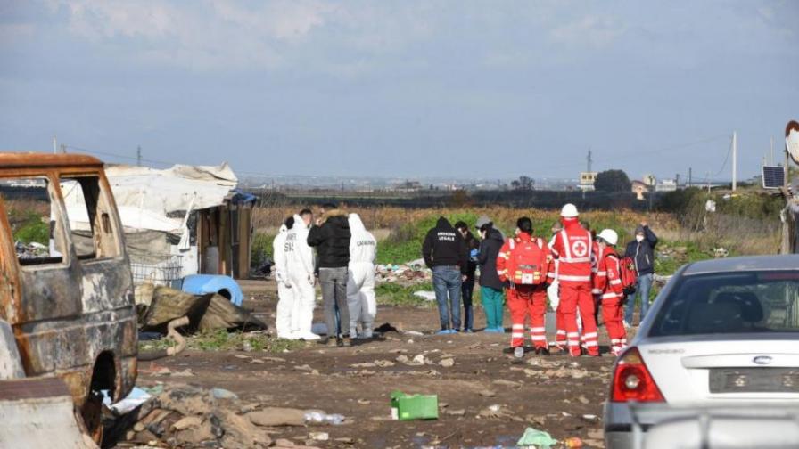 Две българчета загинаха в пожар в лагер в Италия