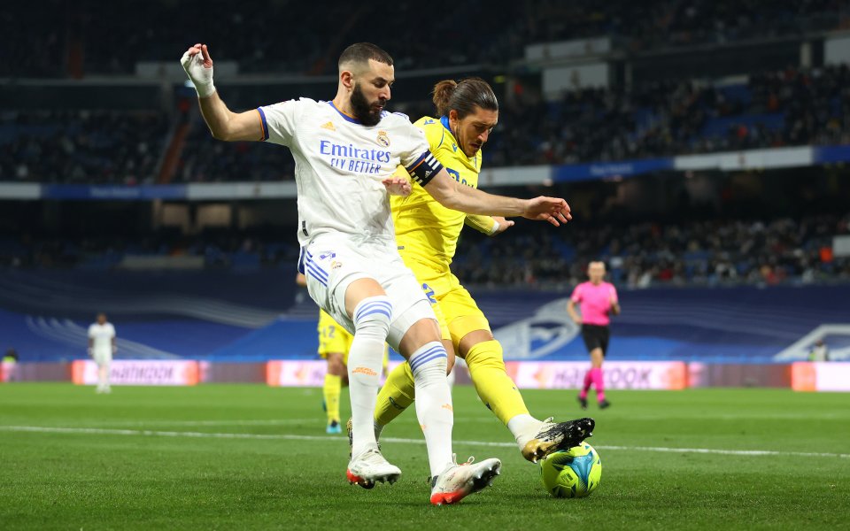 Реал Мадрид не успя да пречупи бойкия тим на Кадис