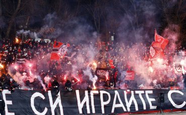Дербито между ЦСКА и Лудогорец беше прекратено за няколко минути