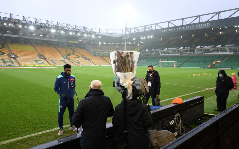 Отборът на Норич посреща Арсенал в мач от програмата на