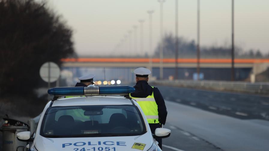 Пътна полиция с призив към шофьорите