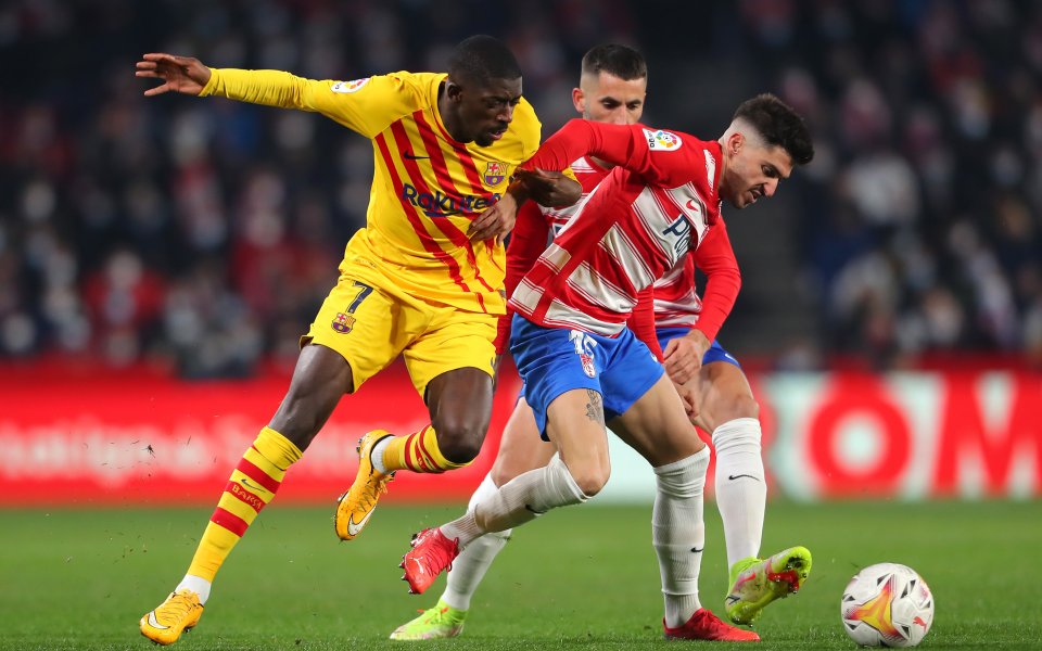 Гранада и Барселона играят при 1:1 в мач от 20-ия