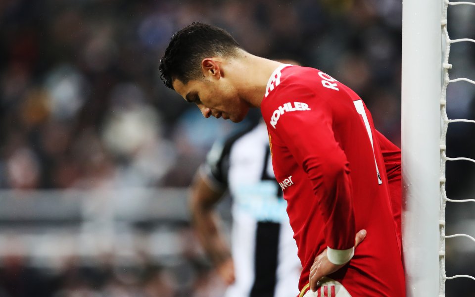 Кристиано Роналдо заяви, че не е приемливо Манчестър Юнайтед да