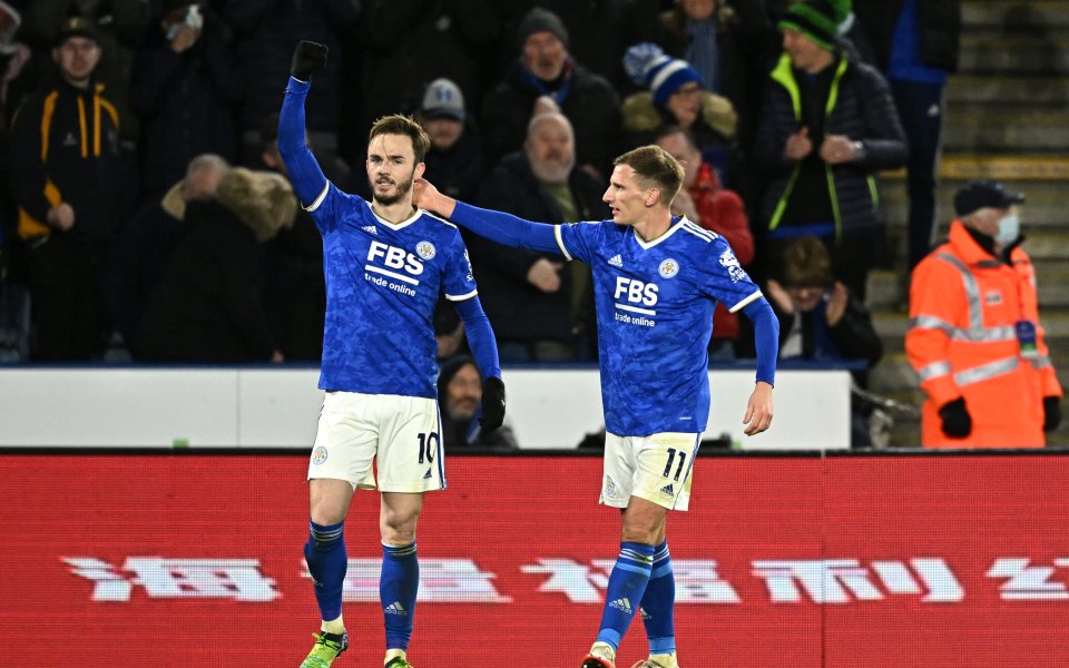 Лестър - Тотнъм 2:3 / Висша лига, 17-и кръг